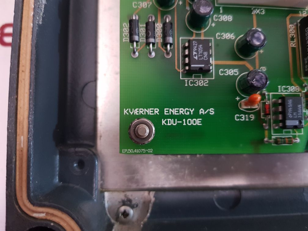 Kvaerner energy kdu-100 performance monitoring