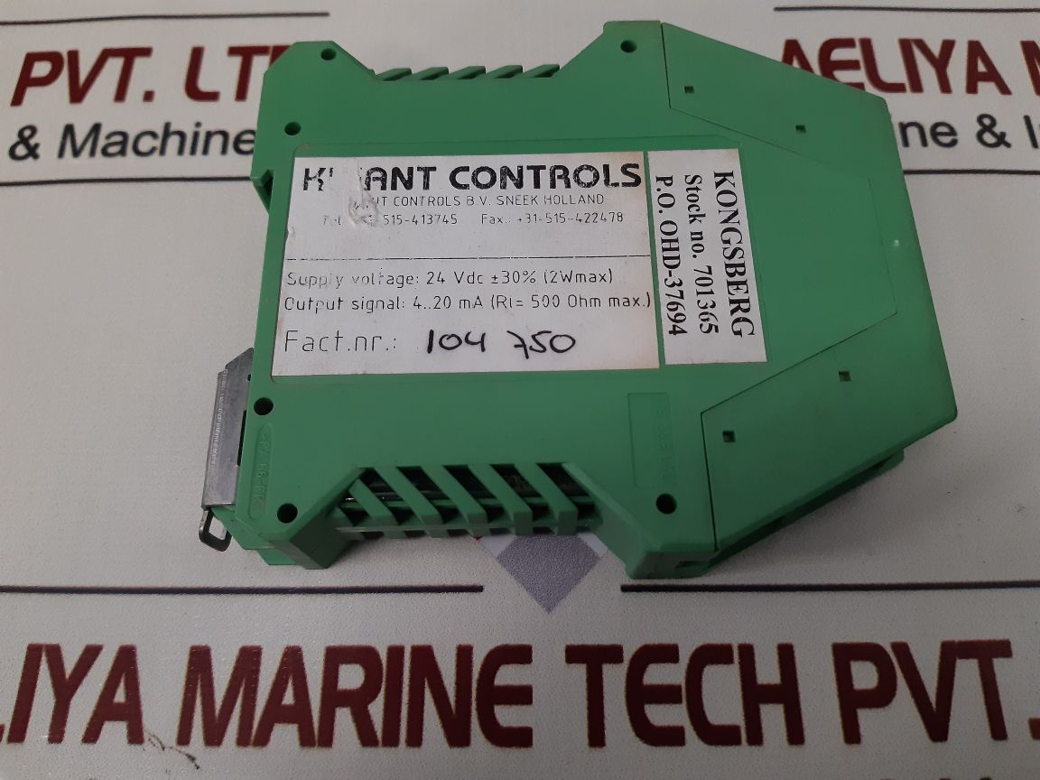 Kwant Controls 51002997 Converter 500 Ohm