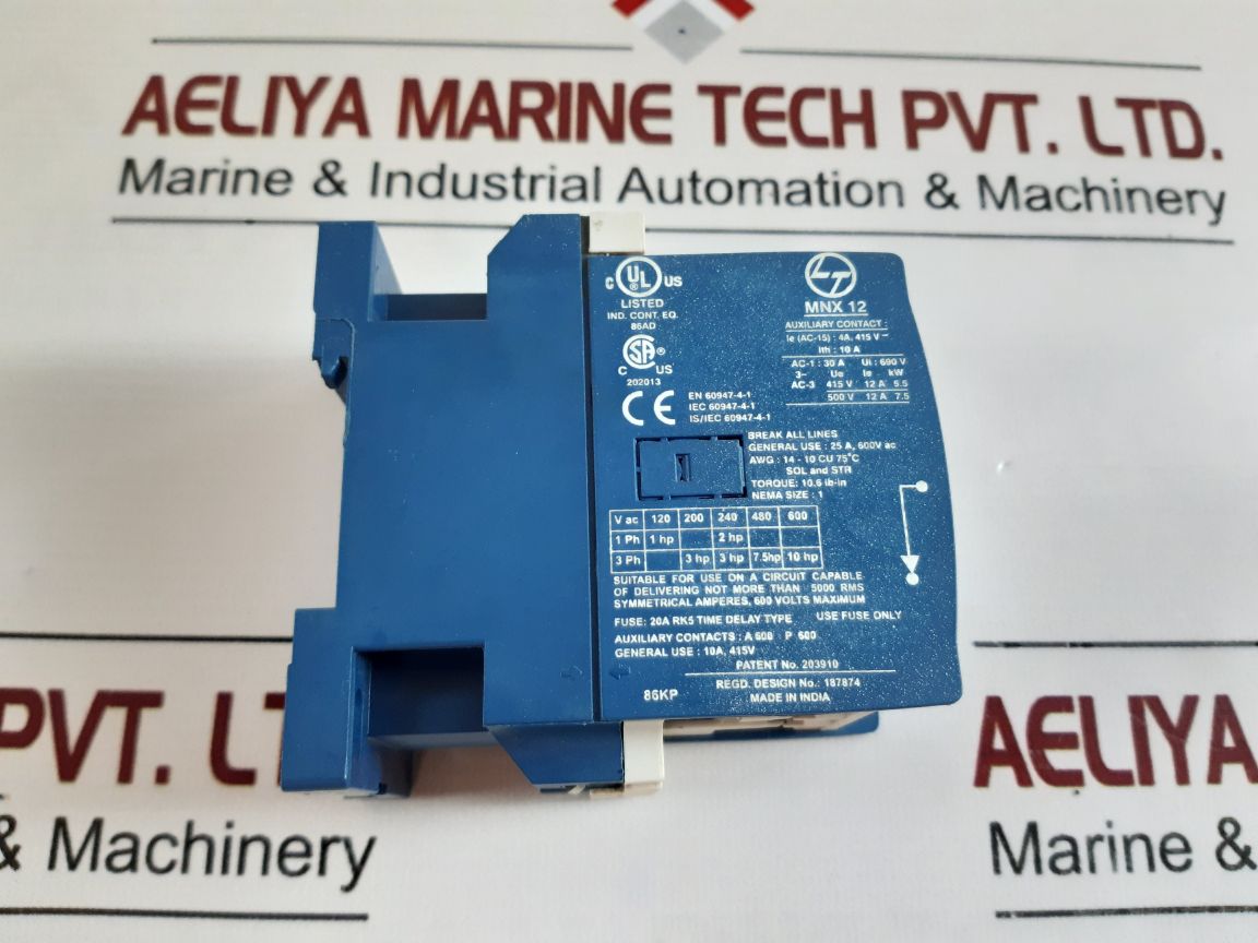 L&T Mnx 12 Power Contactor