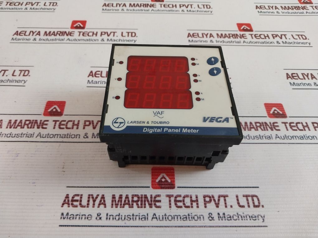 L&T Vega Wdv303Fc000 Digital Panel Meter 57.2-277V P-n 50/60Hz