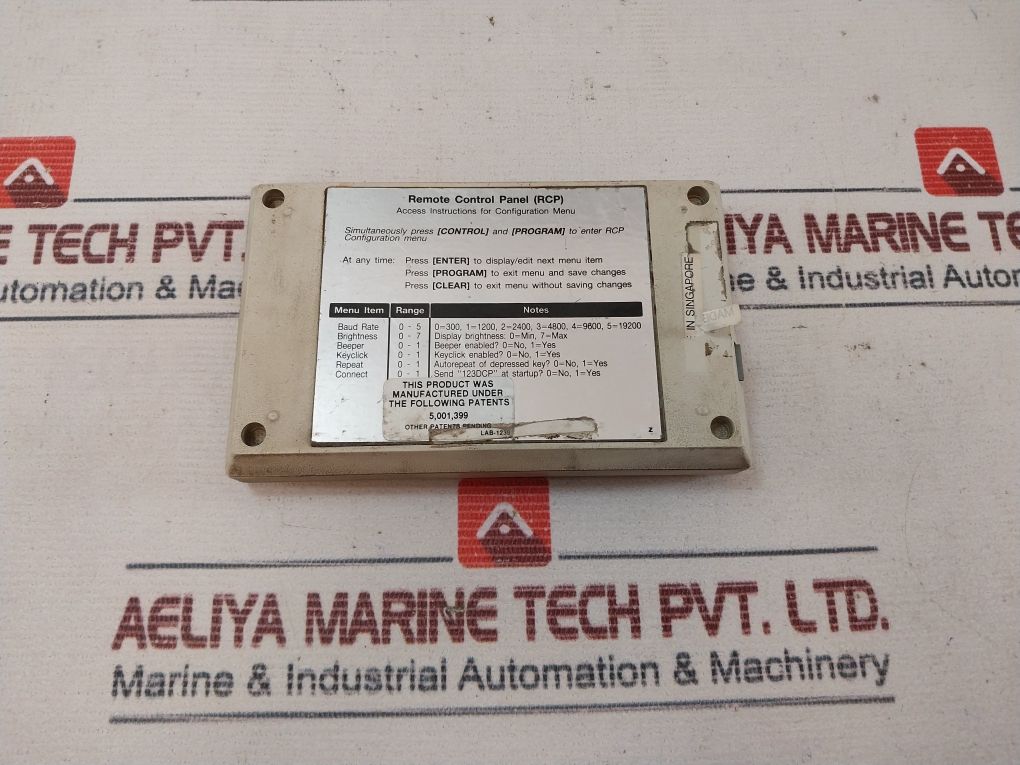 Lab-1239 Remote Control Panel