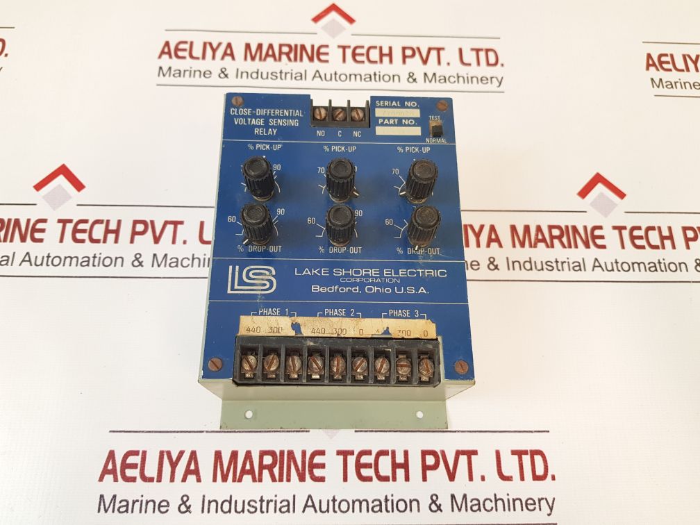 Lake Shore Electric 16333 Close-differential Voltage Sensing Relay