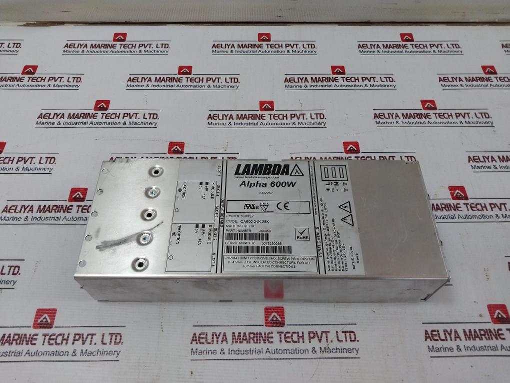 Lambda Ca600 24K 28K Switching Power Supply J60059