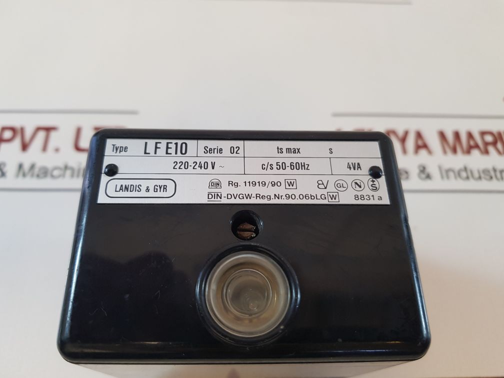 Landis & Gyr Lfe10 Flame Detector Relay 4Va