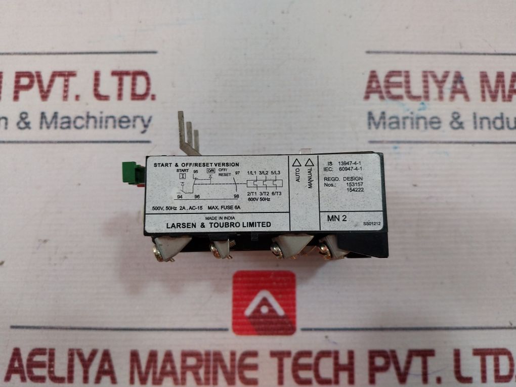 Larsen & Toubro Mn 2 Thermal Overload Relay