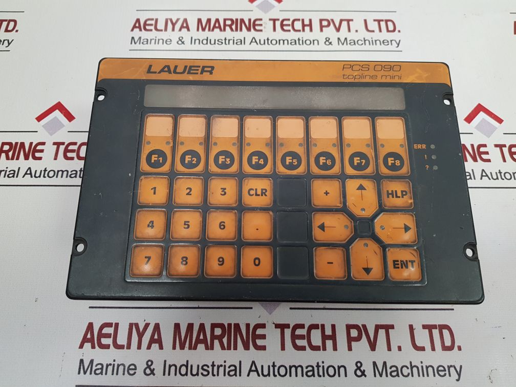 Lauer Pcs 090 Operator Panel