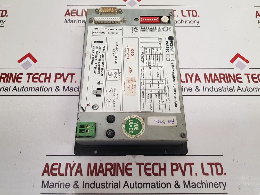 Lauer Pcs 090 Operator Panel