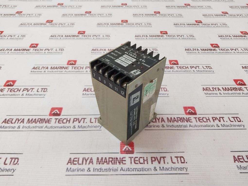 Lectrotek Eltran-cti Voltage Transducer 240Vac 50Hz