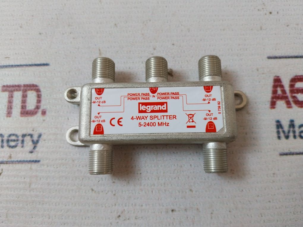 Legrand 073982 4-way Splitter