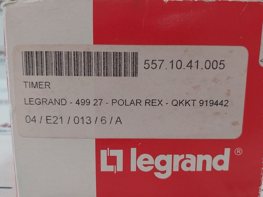Legrand 499 27 Polar Rex Qkkt 919442 Timer R100H