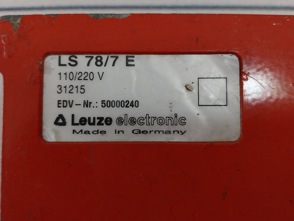 Leuze Electronic Ls 78/7 E Photoelectric Sensor Receiver
