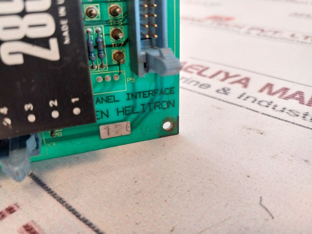 Liaaen Helitron Dc0022 Pcb Tt-panel Interface