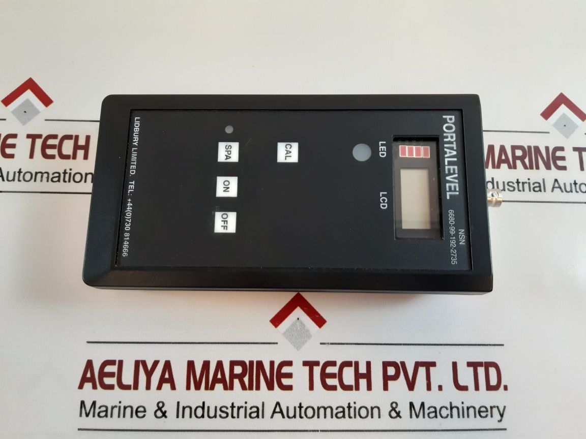 Lidbury Portalevel Nsn 6680-99-192-2735 Liquid Level Sensor