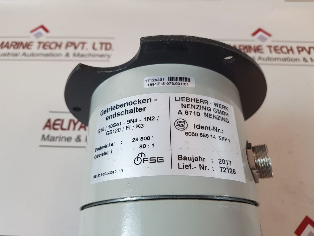 Liebherr G15/10Se1-9N4-1N2/Gs120/Fi/K3 Gear Cam Limit Switch