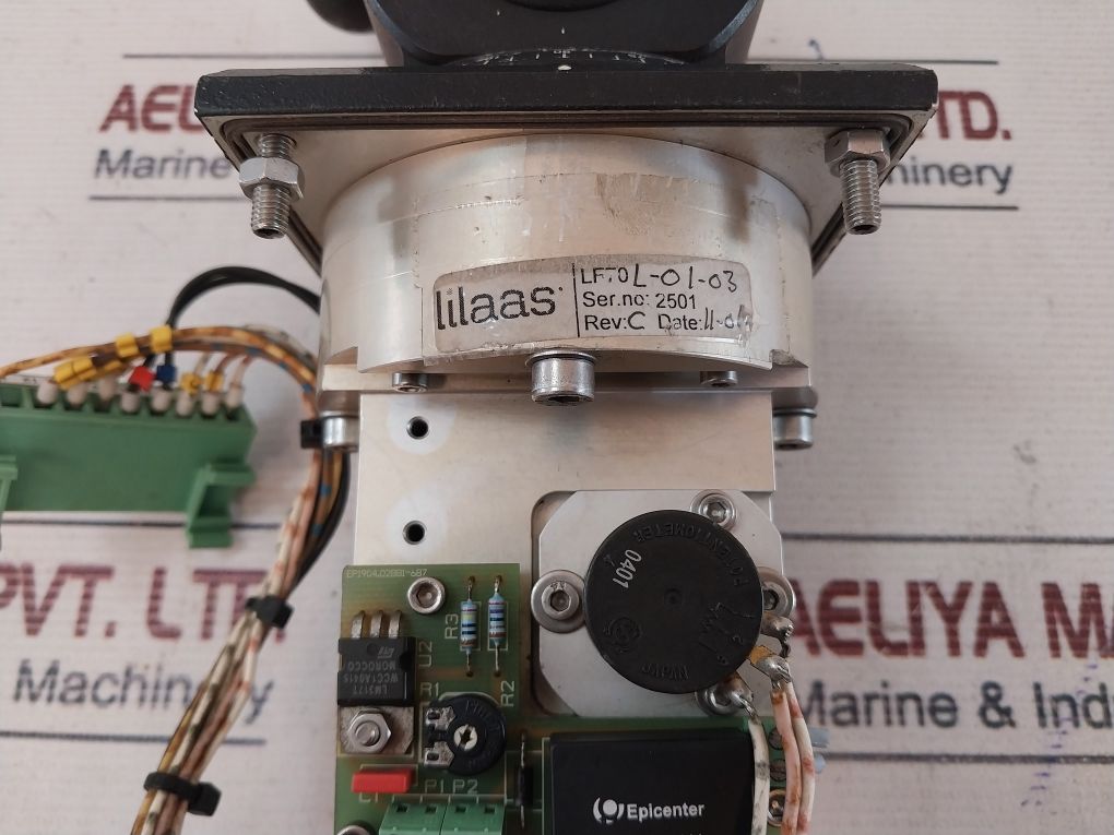 Lilaas Lf70L-01-03 Control Lever Rev: C