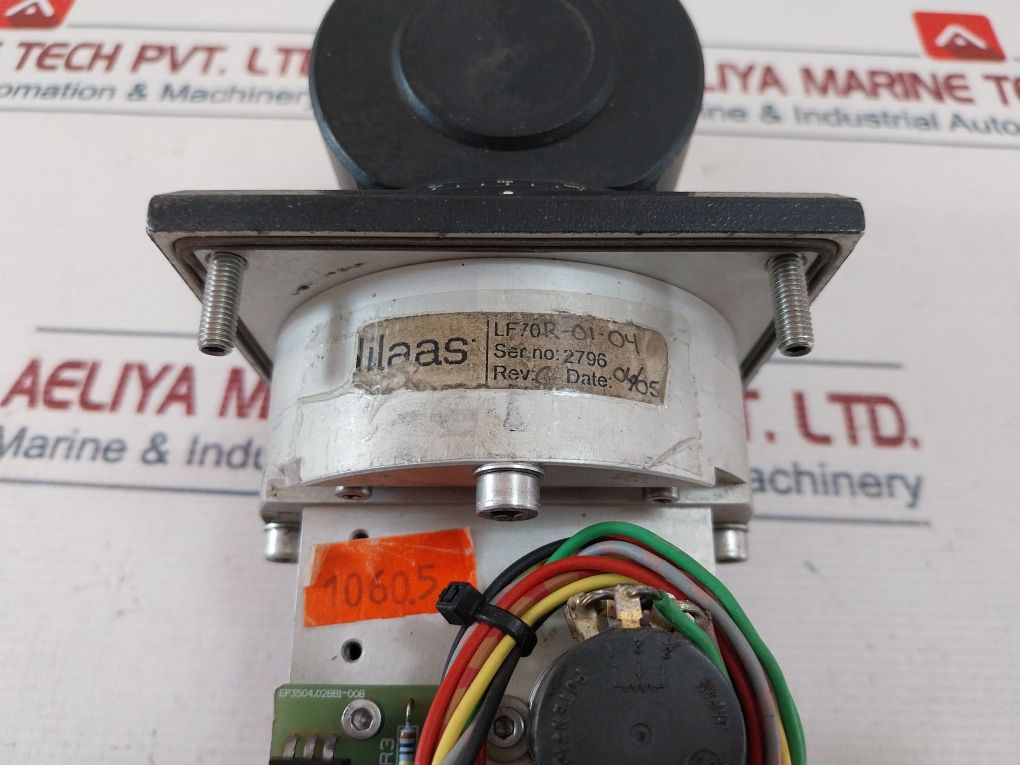 Lilaas Lf70R-01-04 Potentiometer Control Lever Rev: C