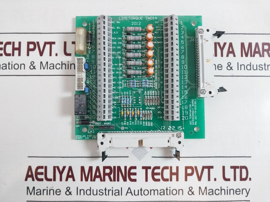 Limitorque Uec-tr-003 Terminal Card S15123Ak8