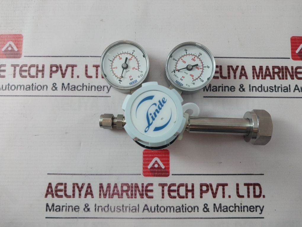 Linde Wika Hiq 322-s 262-1 Pressure Regulator