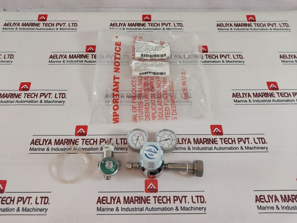 Linde Hiq 322 S 262-1 Gas Pressure Regulator