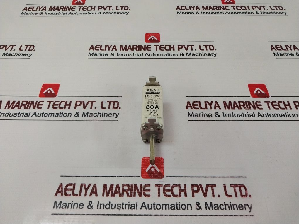 Lindner Nh 1 8001 Full Protection Fuse Inser 80A 500V