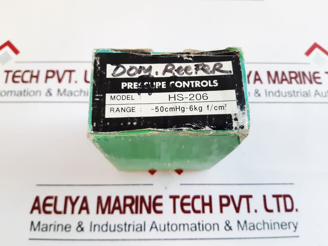 Linero Controls Hs-206 Pressure Switch