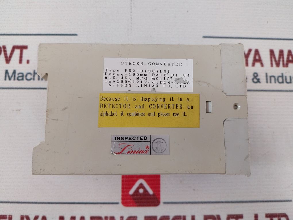 Liniax Pr2-d190 Stroke Converter