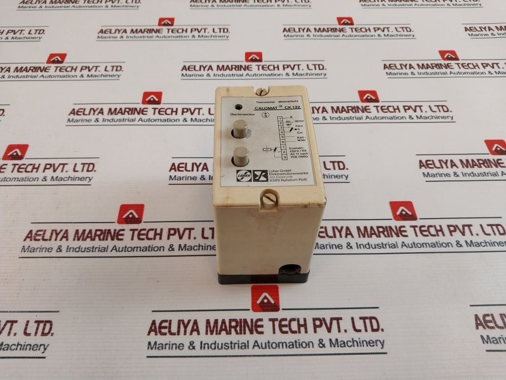 Loher Ck132 Thermal Engine Protection Relay 250V 6A Aeliya Marine Tech®