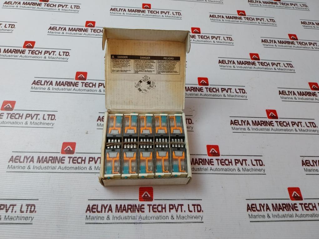 Lot Of 10X Schneider Electric Rxm4Gb2Fd Miniature Relay 110Vdc