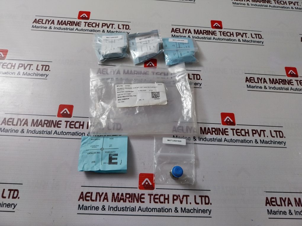 Lot Of 13X Chemiquip 25S-e Mux Control Pod Pressure Snubber 14Npt