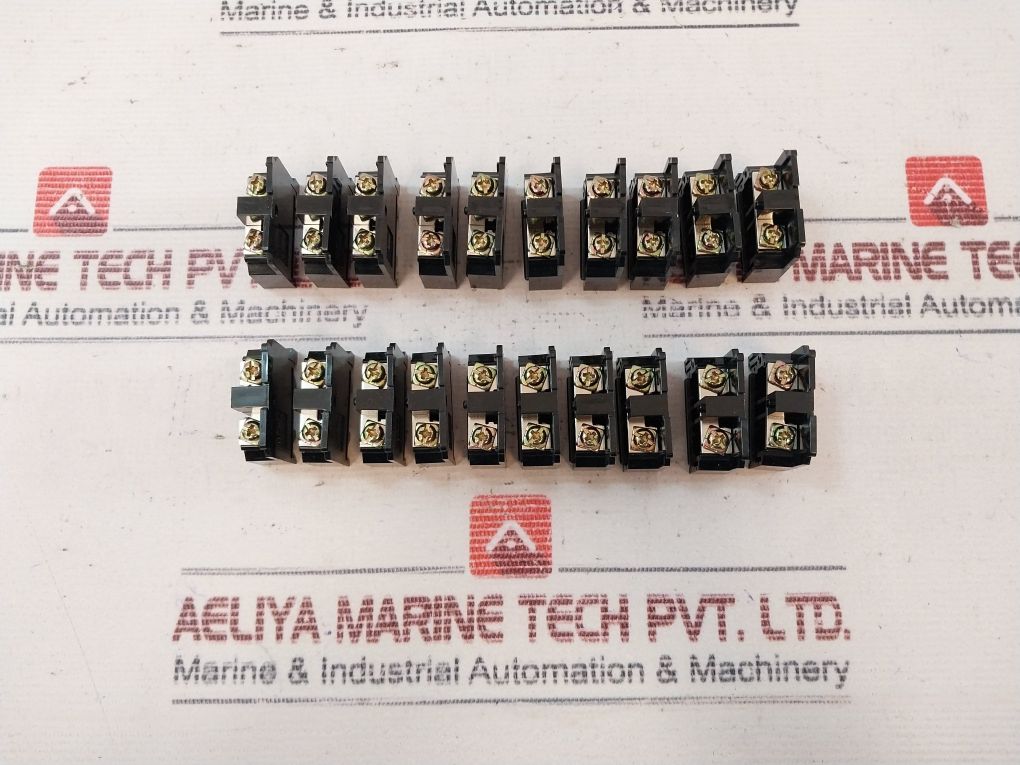 Lot Of 5X Hanyoung Hybt-35 Assembly Terminal Block 35A 600V