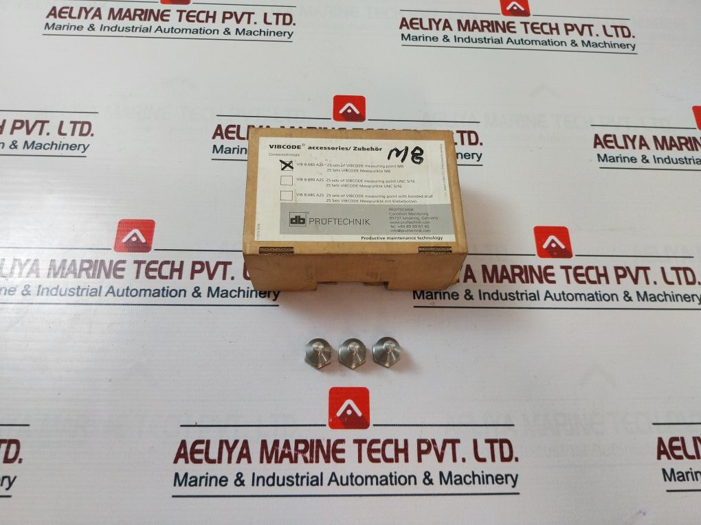 Lot Of 20X Pruftechnik Vib 8.680 A25 Tighten Studs 10-20Nm