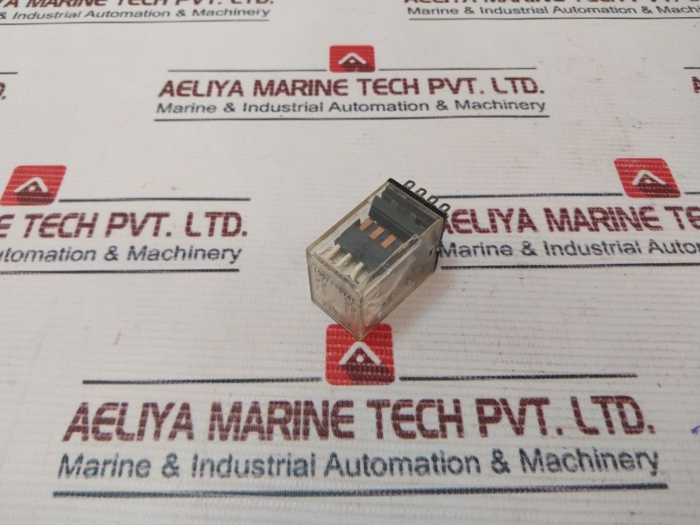 Lot Of 2X Omron My4N Power Relay 100/110Vac 5A 250Vac
