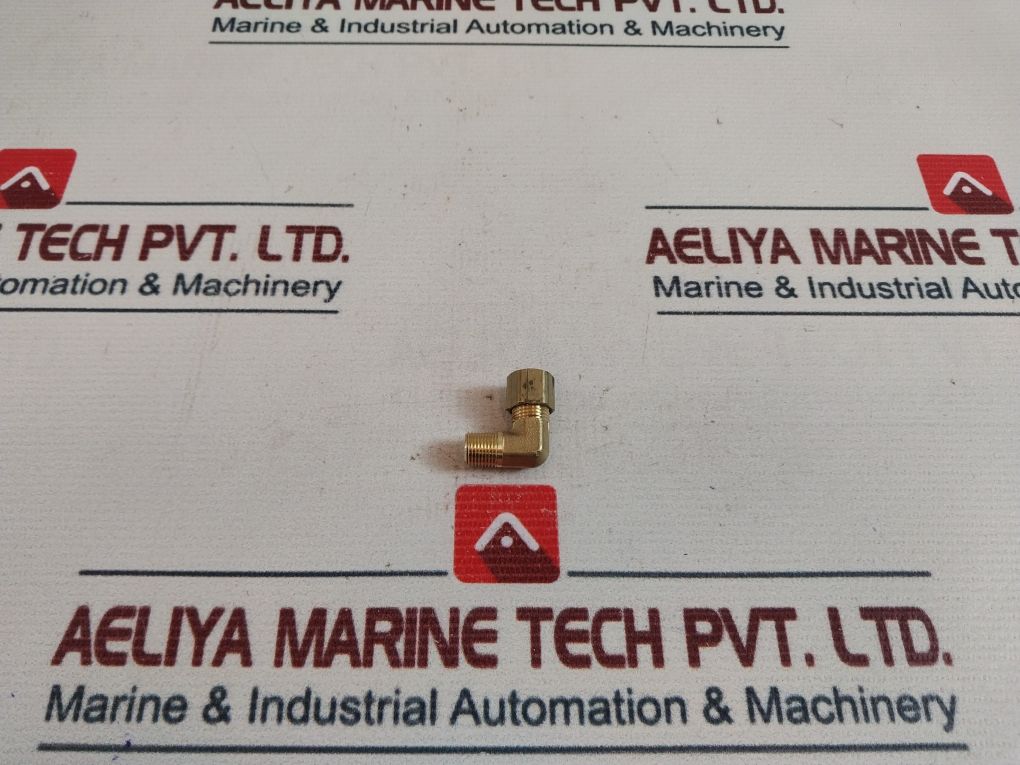 Lot Of 50X Parker X169C-4-2 Brass Compression Male Thread Elbow