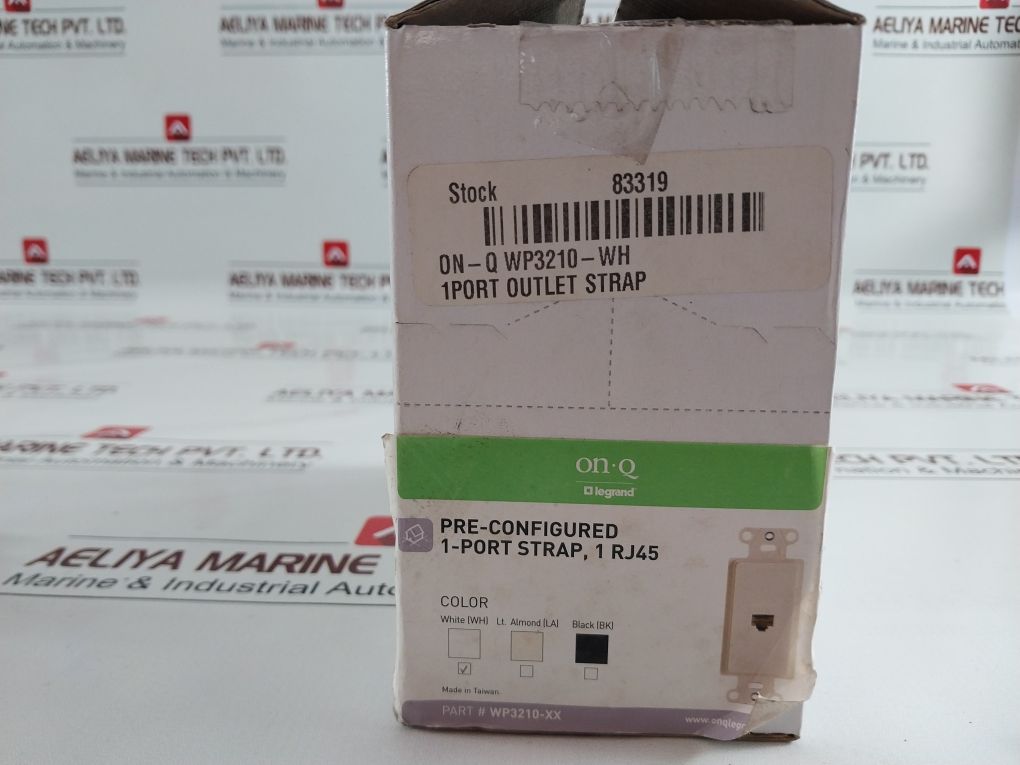 Lot Of 6X Legrand Wp3210-wh Wall Jack