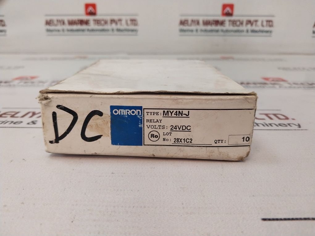 Lot Of 7X Omron My4N-j Coil Power Relay 24Vdc