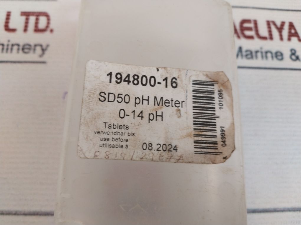 Lovibond Sd 50 Hand Held Ph Meter 0-14 Ph
