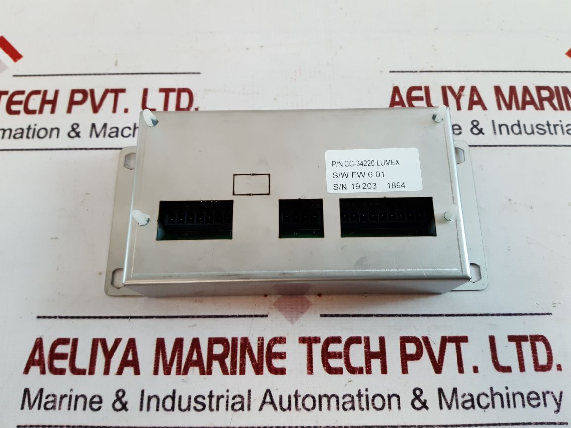 Cc-34220 Control Assembly Rev: 1