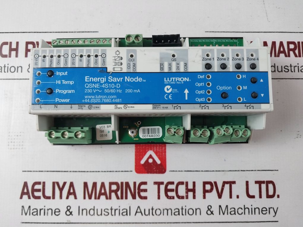 Lutron Qsne-4S10-d Energi Savr Node