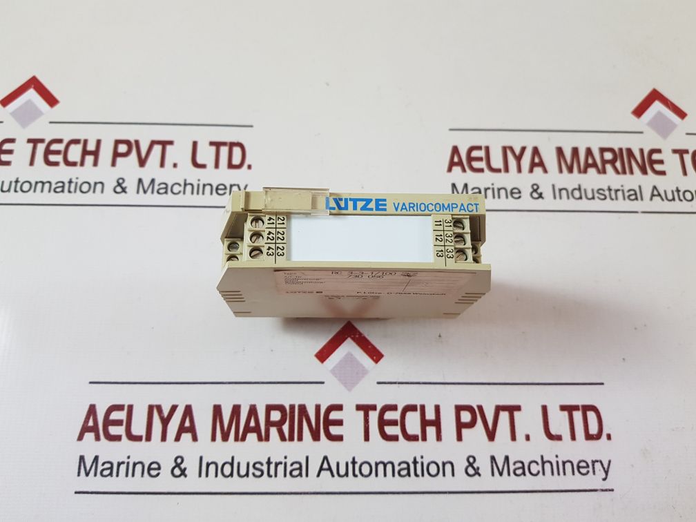 Lutze variocompact rc 3-3-1/100 2k2 relay