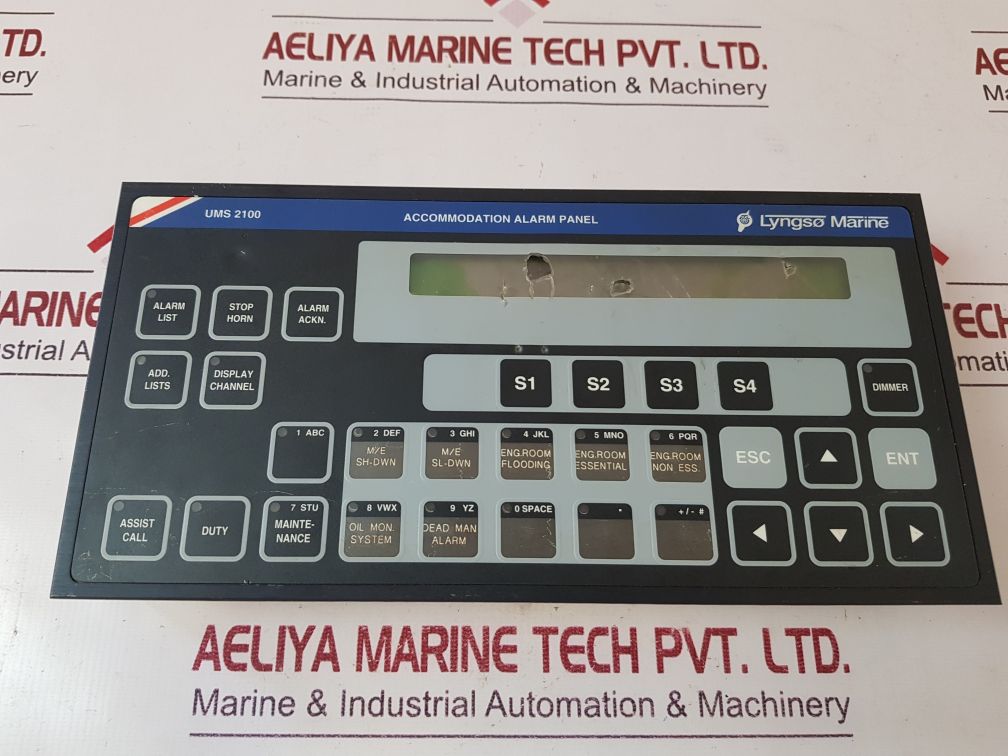 Lyngso Marine Ums 2100 Accommodation Alarm Panel 962005200