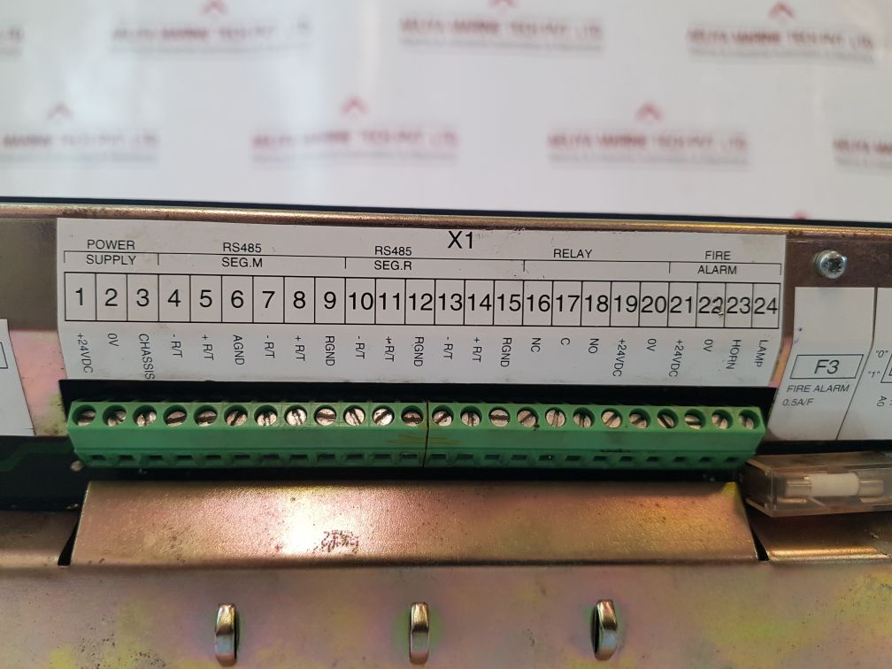 Lyngso Marine Ums 2100 Accommodation Alarm Panel 962005200 (Display Not Working)