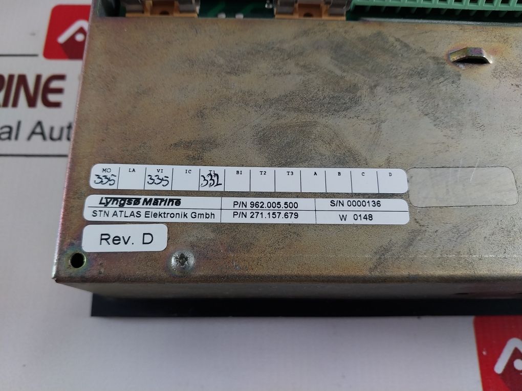 Lyngso MarineSoren T. Lyngso Dms 2100 Basic Alarm Panel