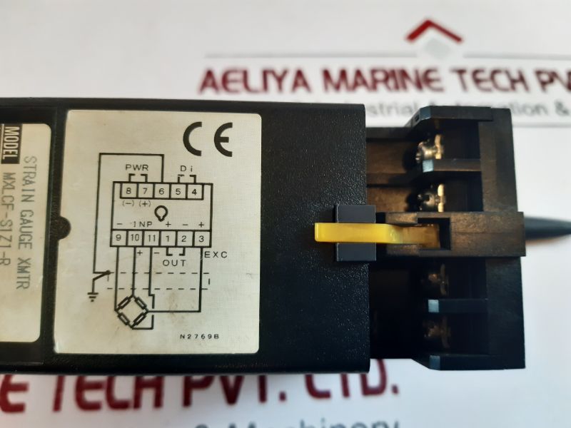 M-system Mxlcf-s1Z1-r Strain Gauge Transmitter With Base
