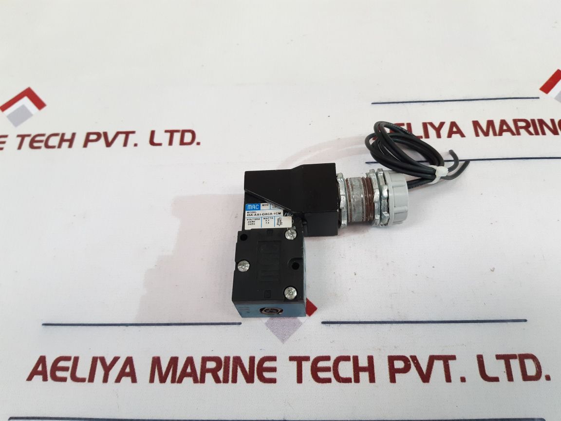 Mac 45A-aa1-daca-1Cm Solenoid Valve used