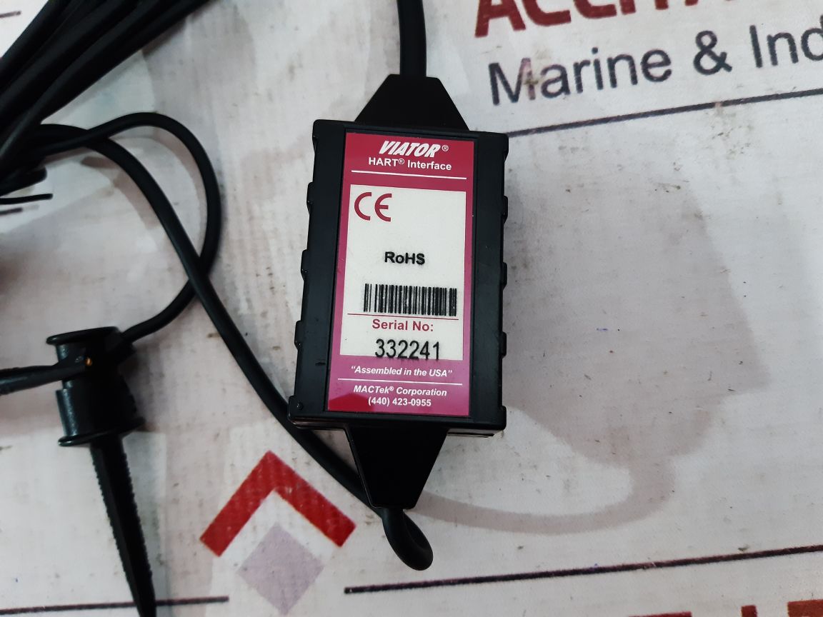 Mactek 010031 Usb Hart Interface With Installation Disc
