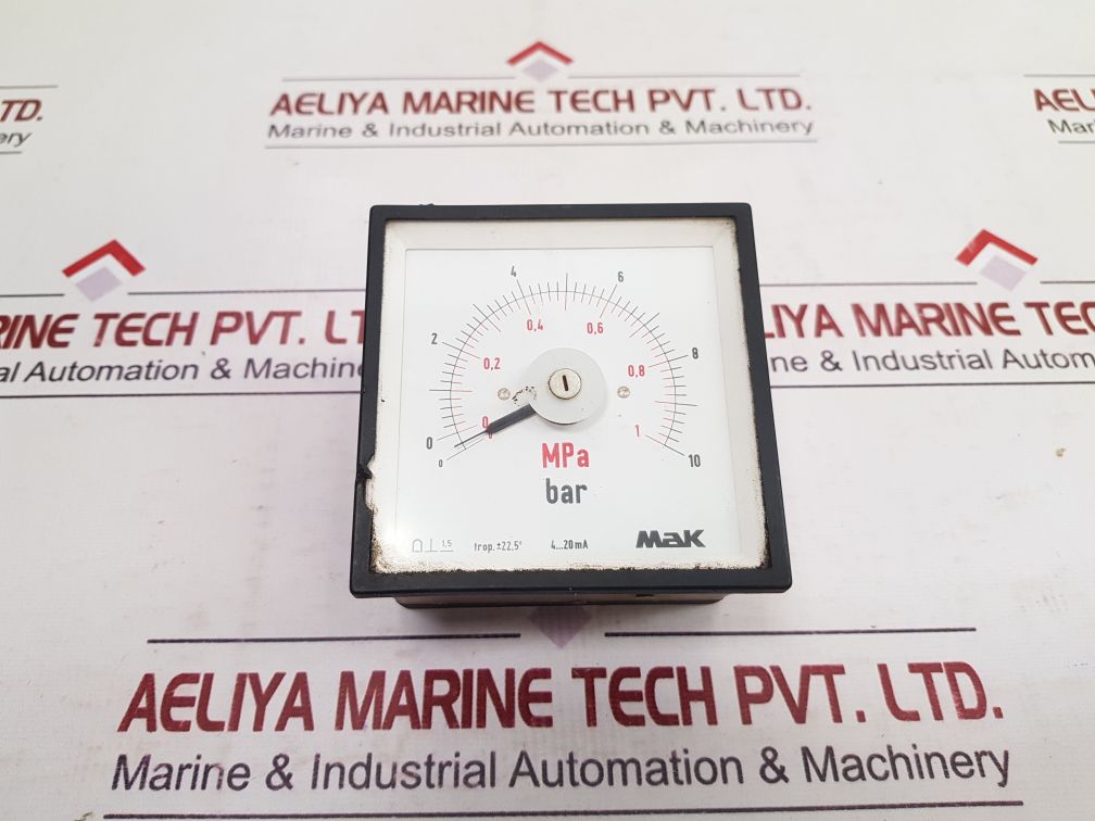 Mak Lsp96 Panel Meter 0-10 Bar 0-1 Mpa