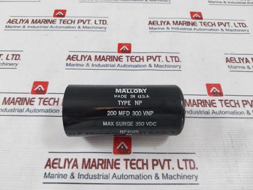 Mallory Np3025 Capacitor 350 Vdc 121-18-064707