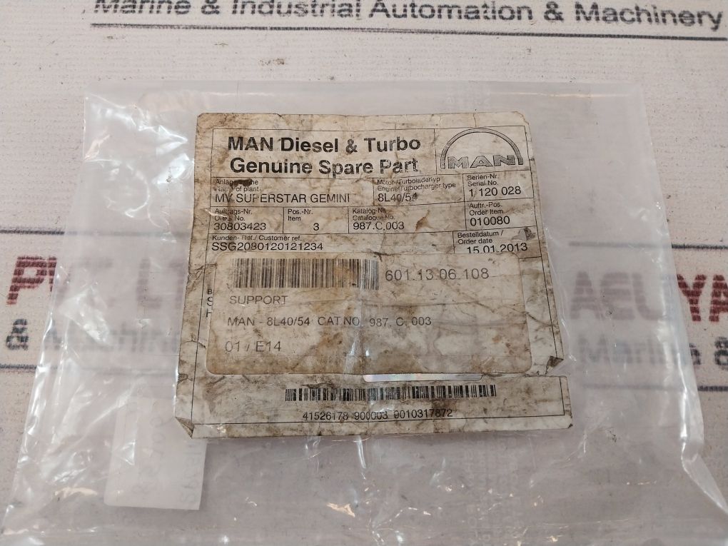 Lot Of 2X Man Diesel & Turbo 322.086 Support 87.C.003