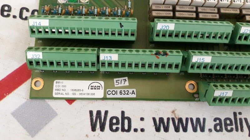 Man B&W 1698285-9 Base Module L27/38 Rev.1.1