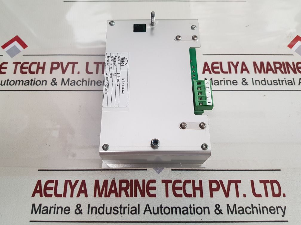 Man B&W 3171197-4 Hmi Panel Revision: 1.7